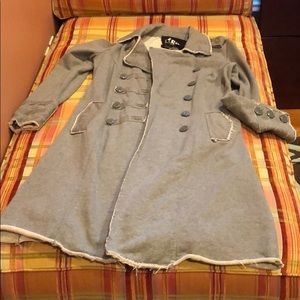Grey sweater like coat!